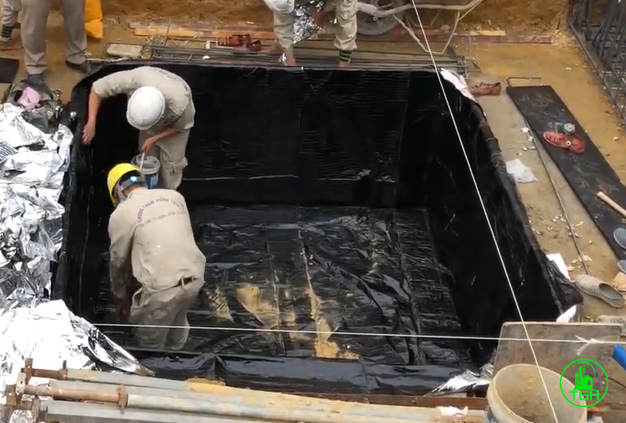 Chống thấm hố pit thang máy bằng sika