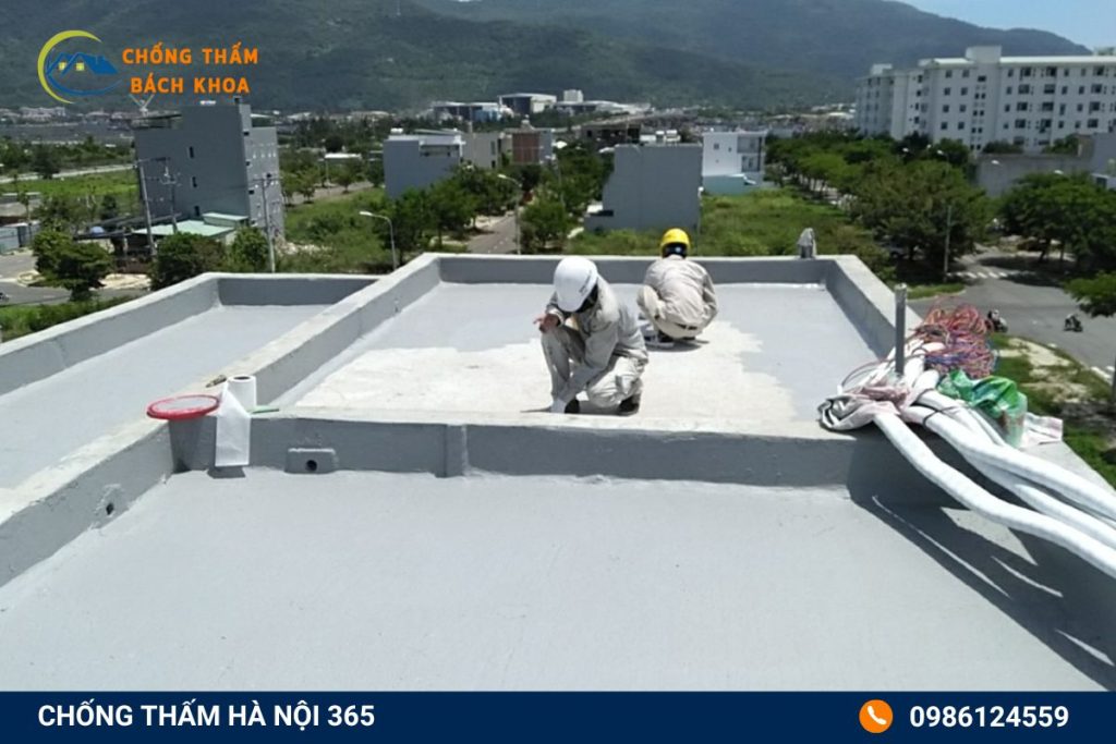 Báo giá chống thấm trọn gói mới nhất - BH 10 năm 4 Dịch vụ thi công chống thấm cho sân thượng nhanh chóng và hiện đại