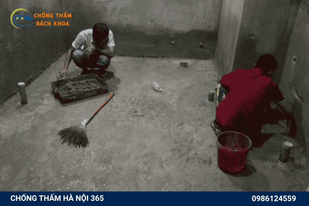 dịch vụ chống thấm nhà vệ sinh tại hà nội chống thấm 365