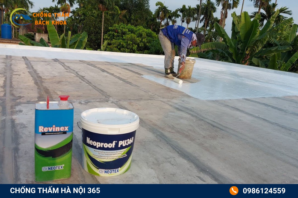 Khảo sát và báo giá chống thấm sân thượng tại Hà Nội miễn phí