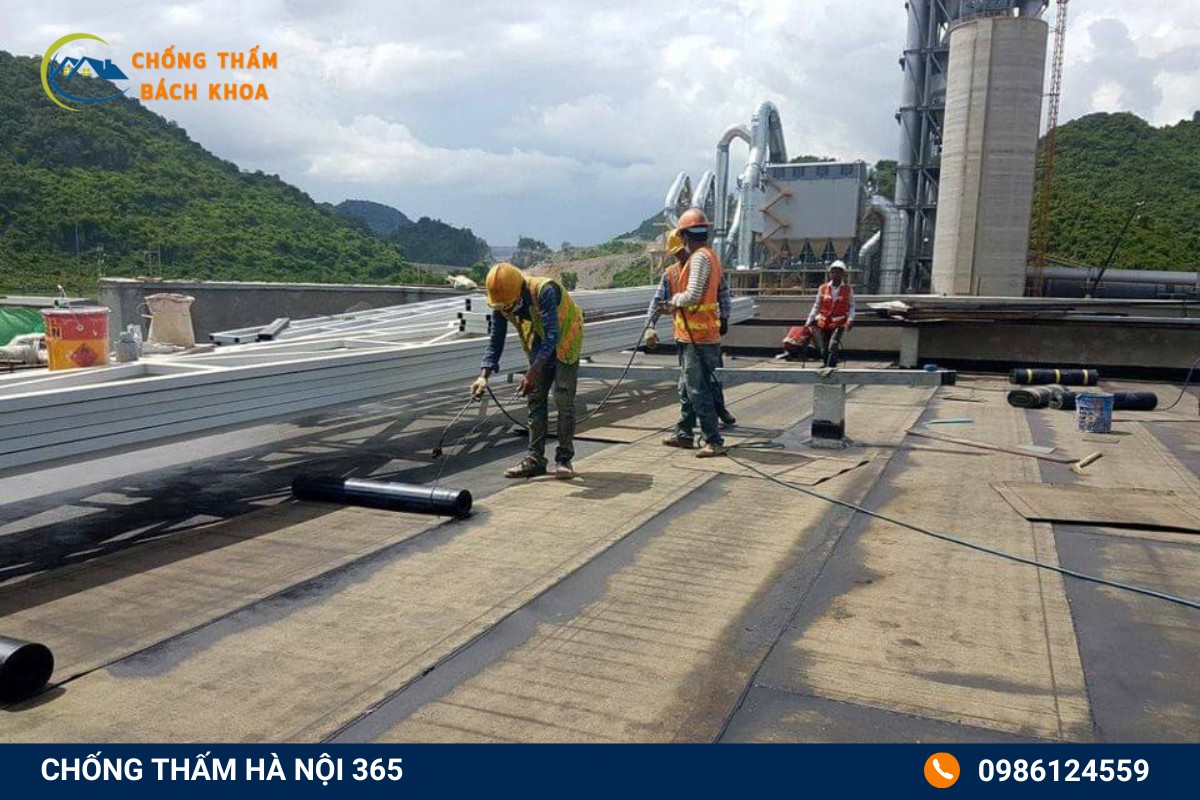 Các phương pháp chống thấm sân thượng phổ biến tại Hà Nội