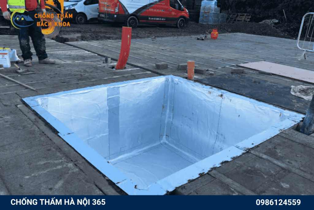 Báo giá dịch vụ chống thấm bể nước ngầm uy tín Hà Nội 6 Khảo sát mặt bằng chống thấm trước thi công